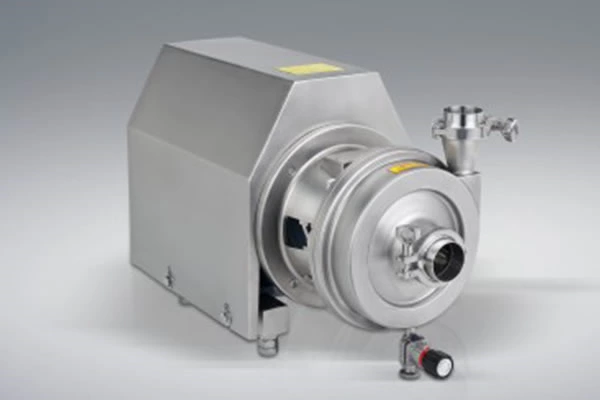 Use of sanitary centrifugal pump